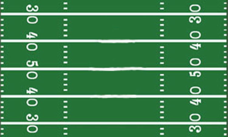 Printable Football Field Template