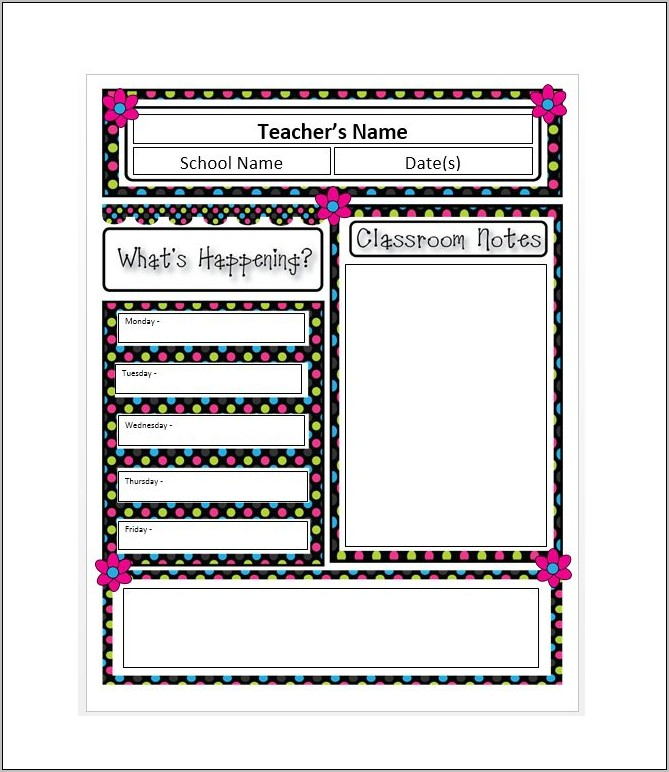 Printable Newsletter Templates Free Download