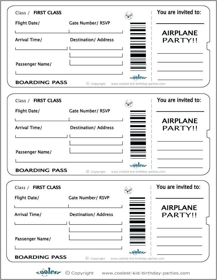 Printable Parking Permit Templates