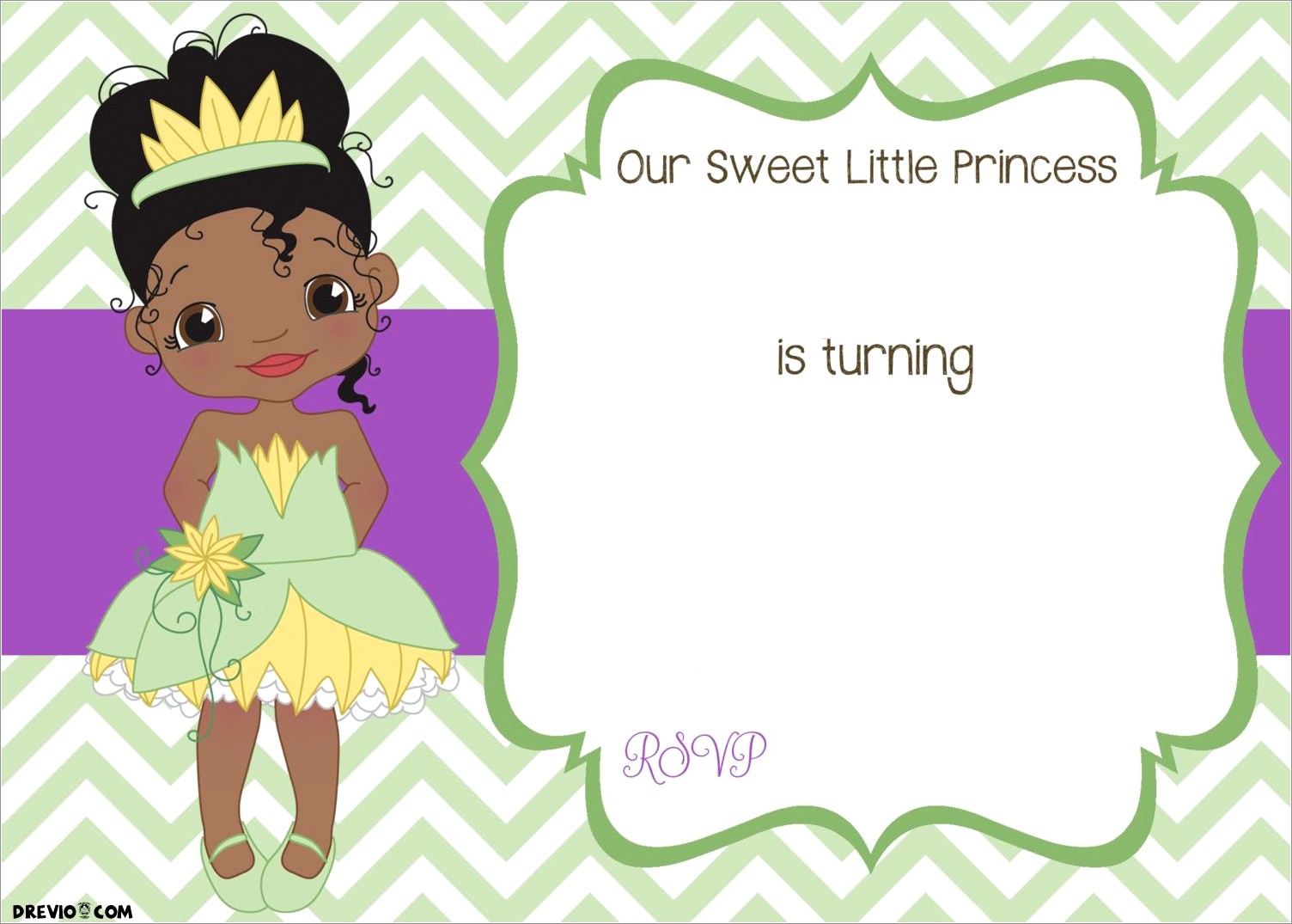 Printable Princess Birthday Invitations