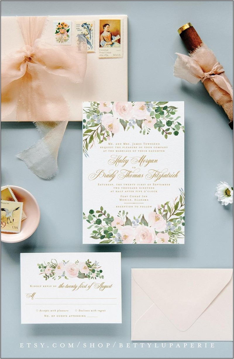 Printable Wedding Invitation Templates Uk