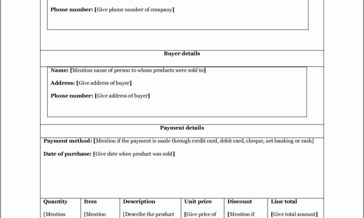 Private Car Sale Receipt Template Uk