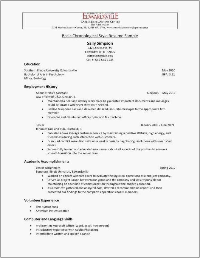 Professional Oil And Gas Resume Templates