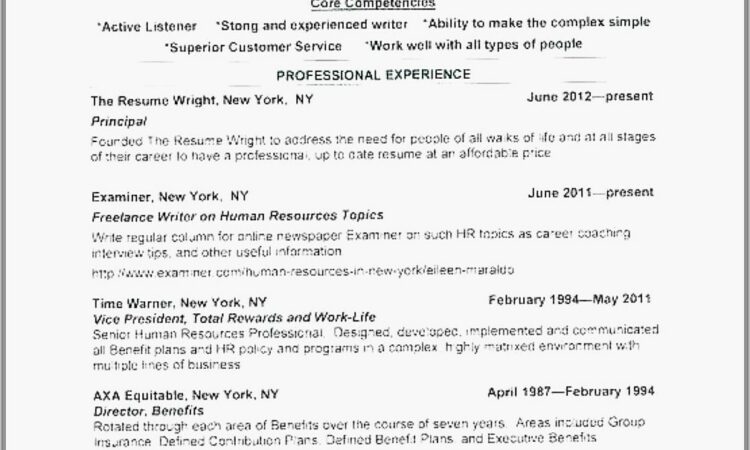 Professional Resume Writer San Diego