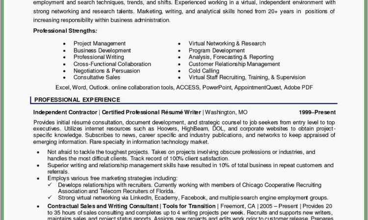 Professional Resume Writers In Morris County Nj