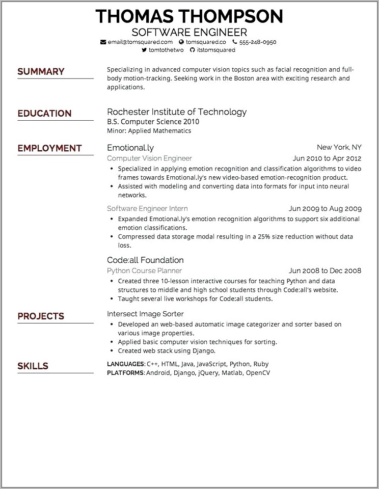 Professional Resume Writers Rochester Ny