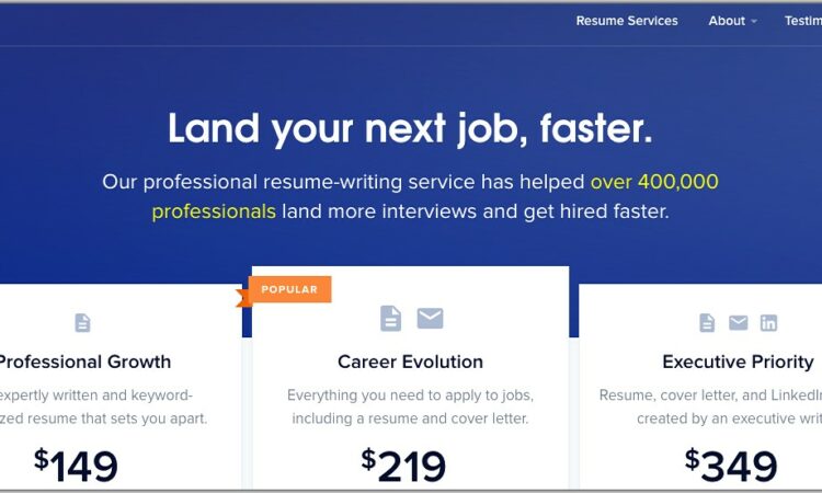 Professional Resume Writing Service Reviews