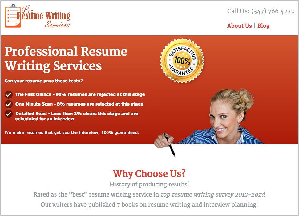 Professional Resume Writing Services Houston