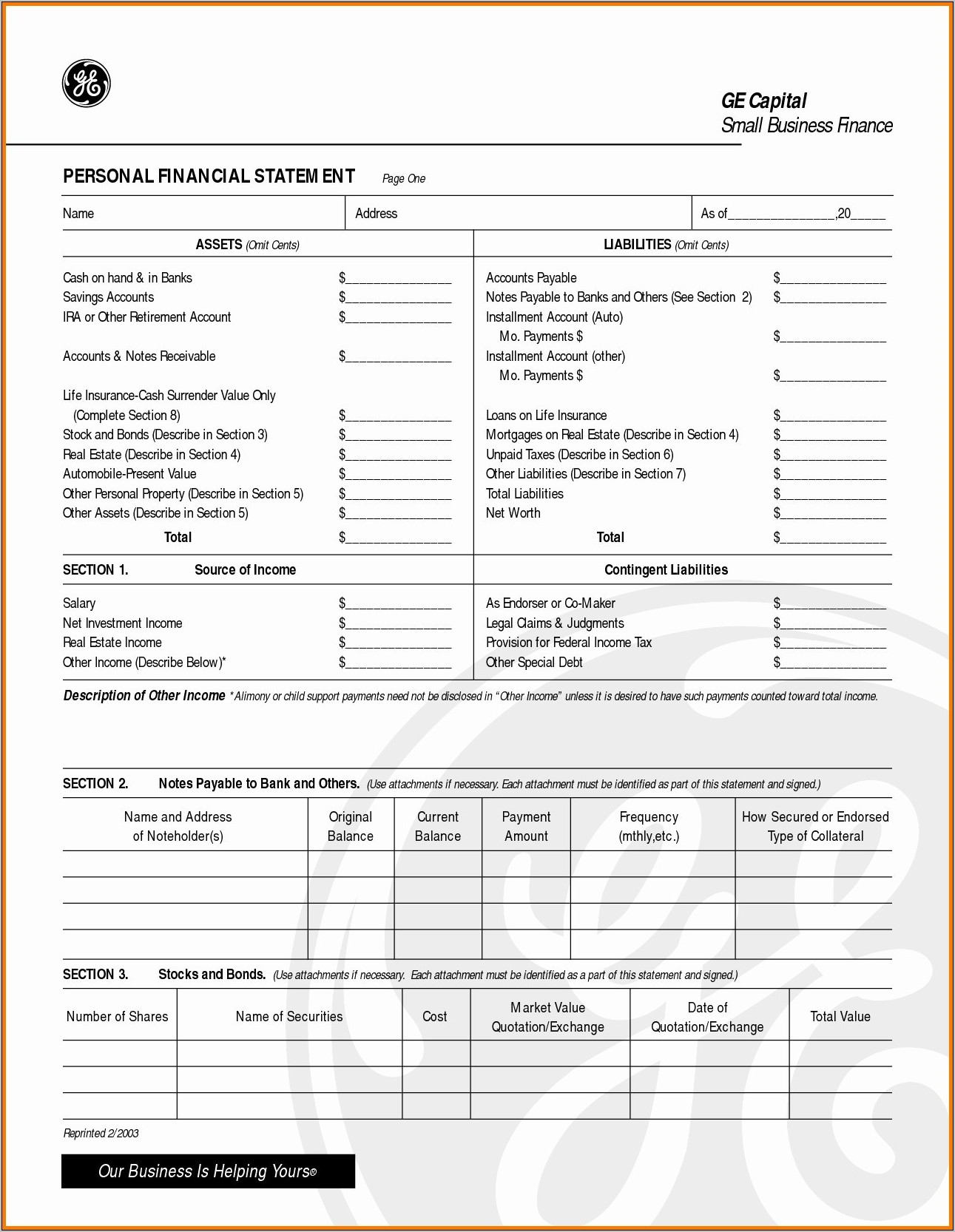 Proforma Invoice Form Download