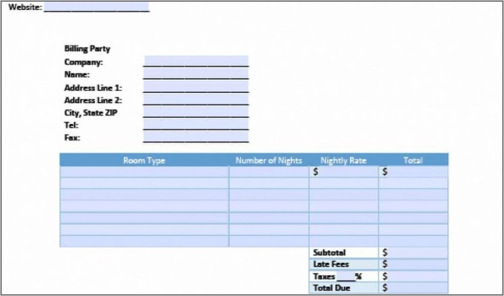 Proforma Invoice Format Doc