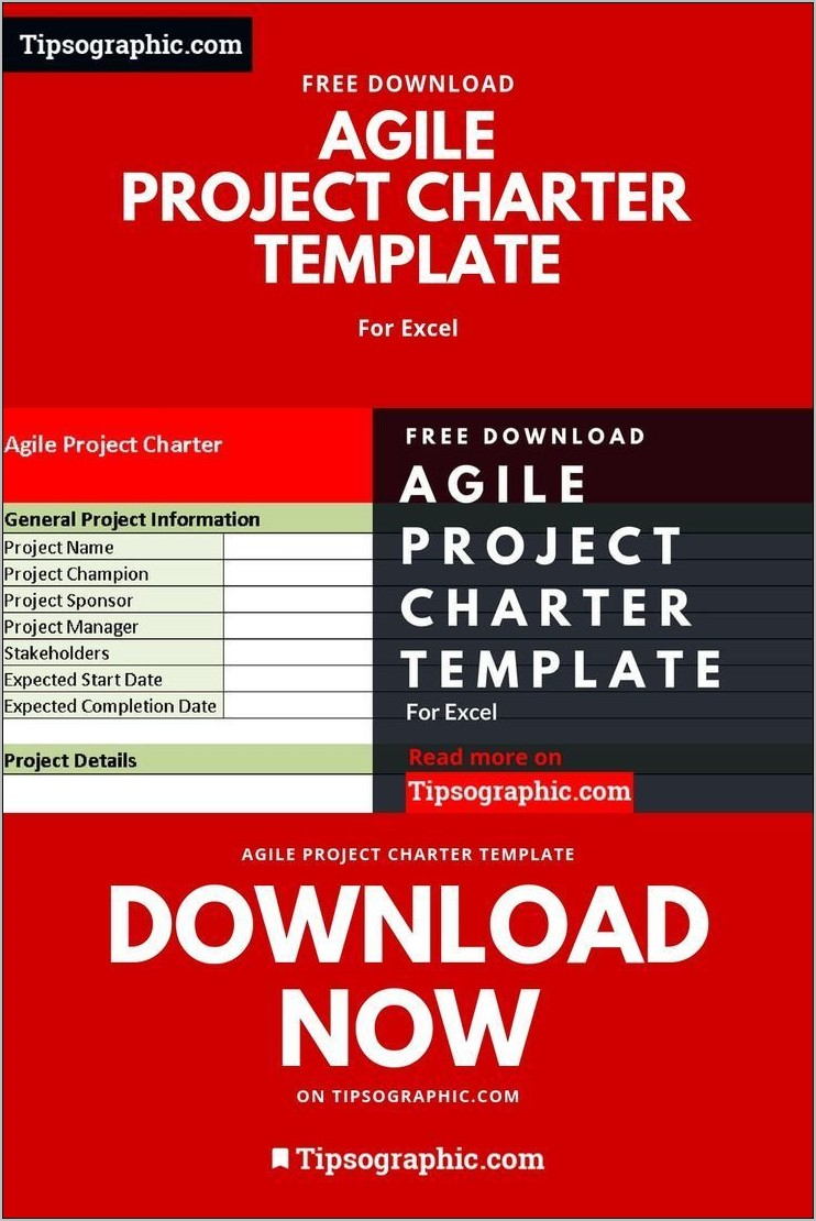 Project Charter Template Free Download