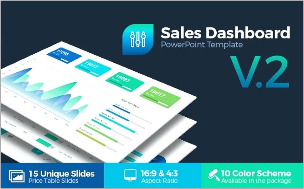 Project Dashboard Template Ppt Free