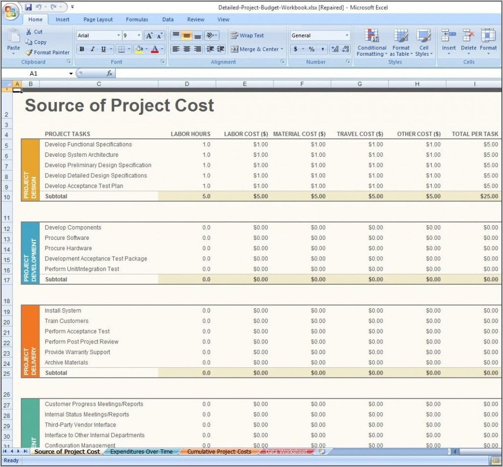 Project Management Templates Free Download
