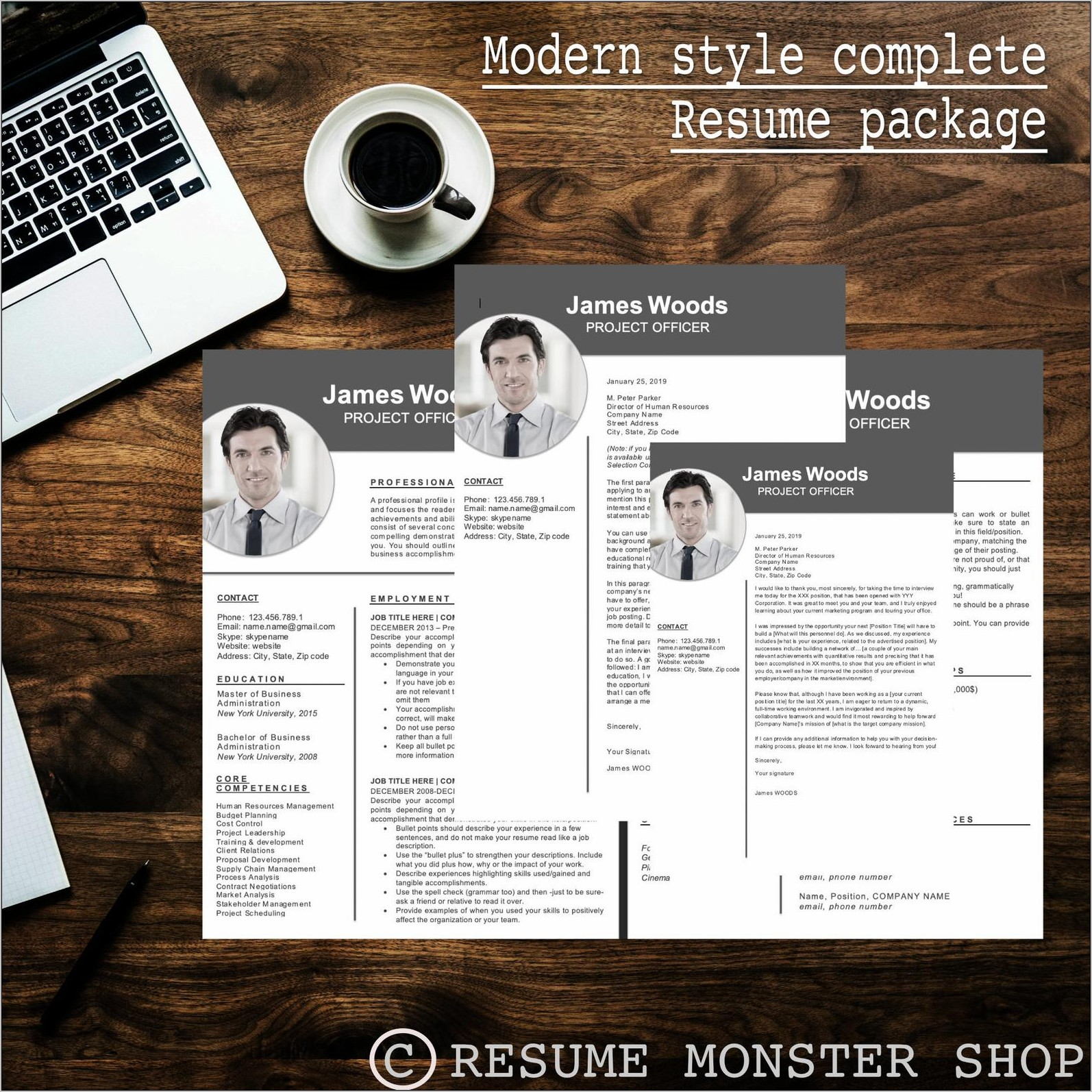 Project Manager Curriculum Vitae Template