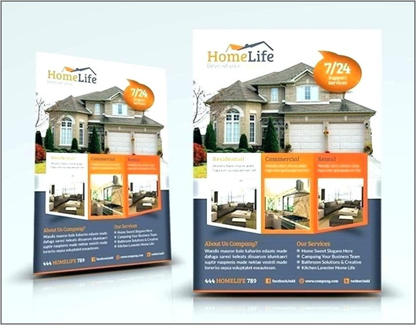 Property Brochure Design Templates Free Download