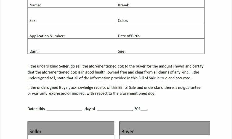 Puppy Sale Contract Template