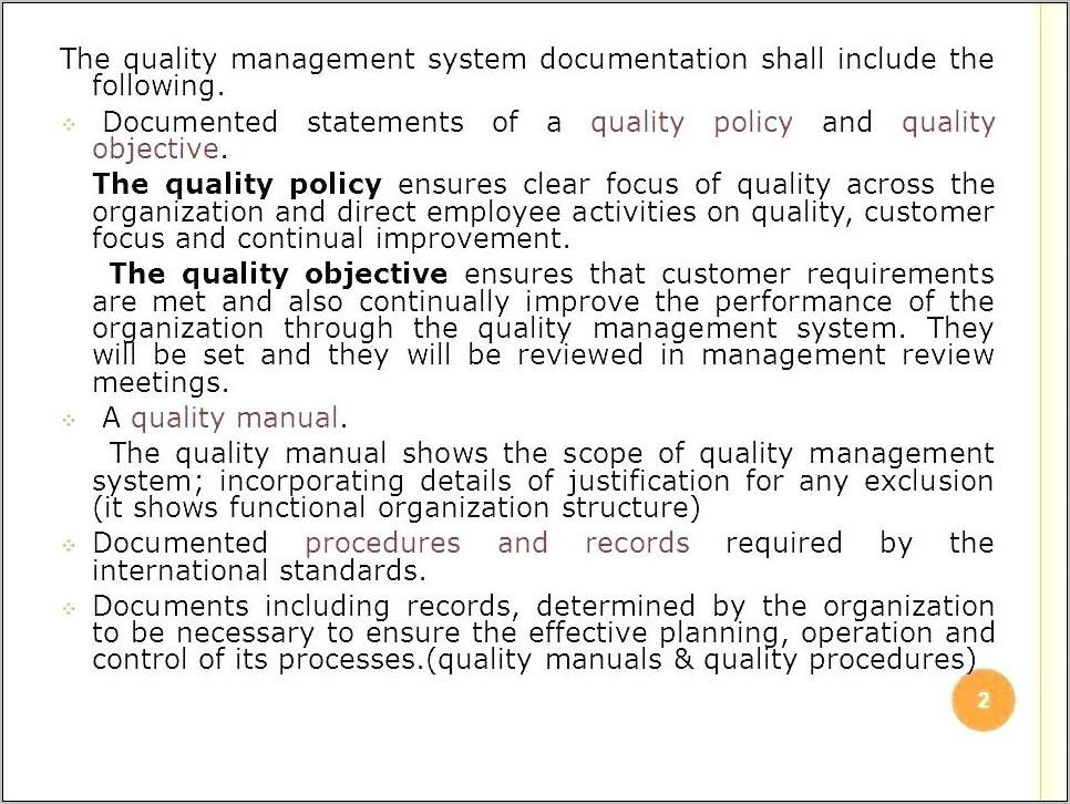 Quality Assurance Policy Template Australia