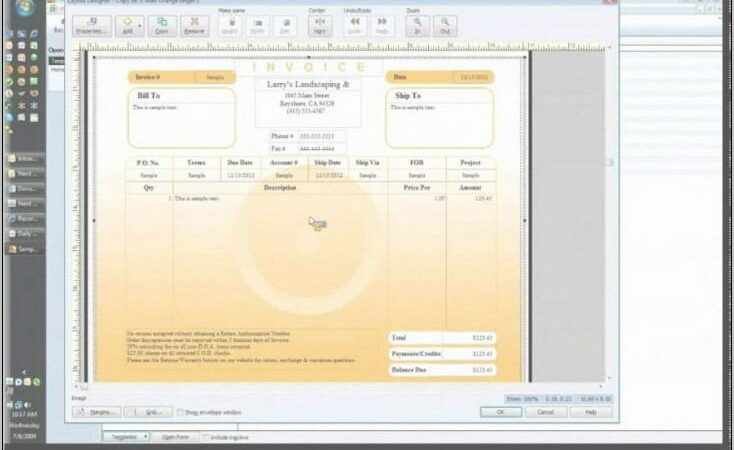 Quickbooks Invoice Template With Remittance Slip