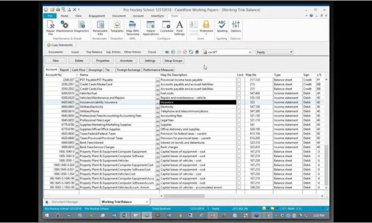 Quickbooks Online Chart Of Accounts Template