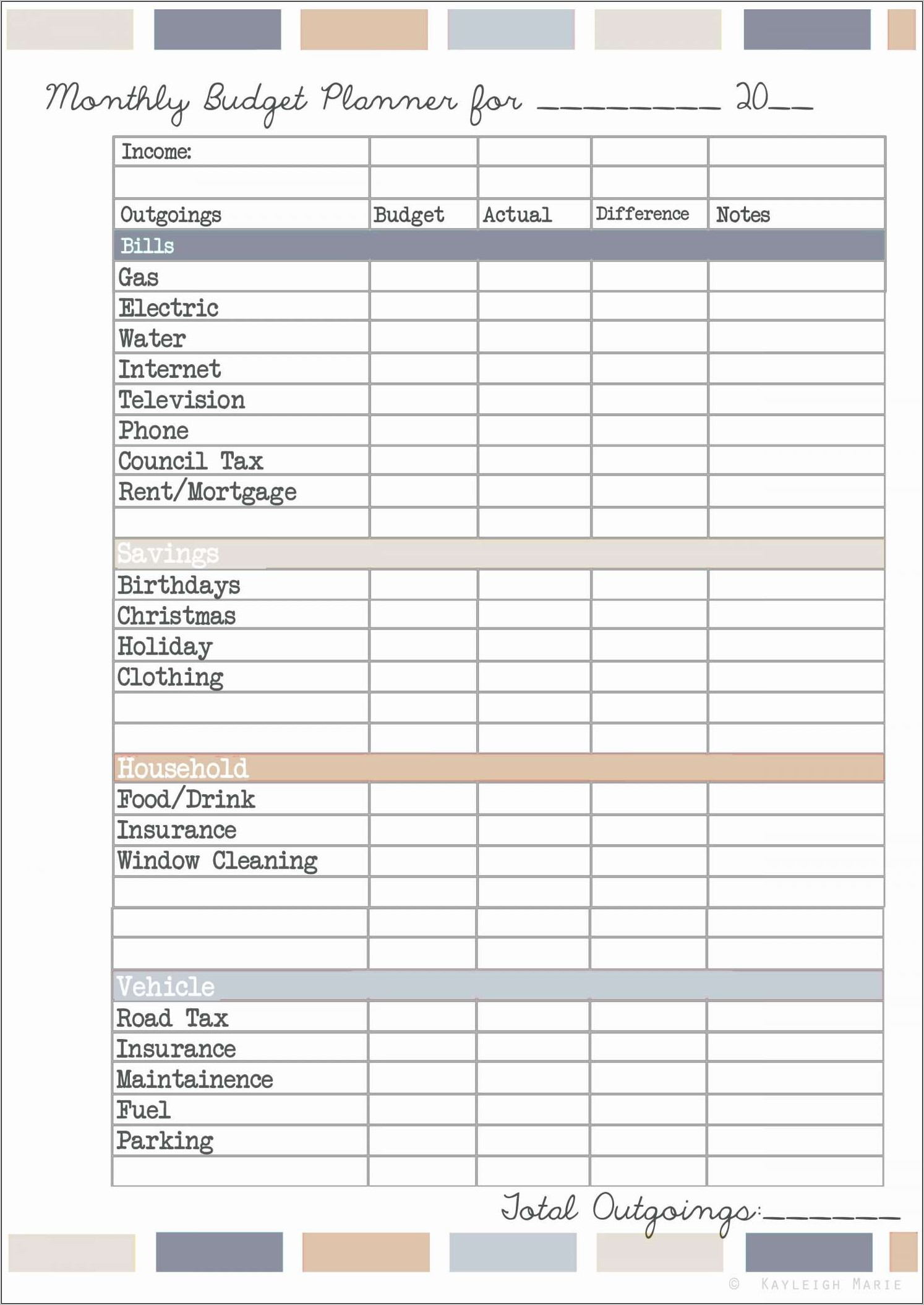 Real Estate Agent Spreadsheet Template
