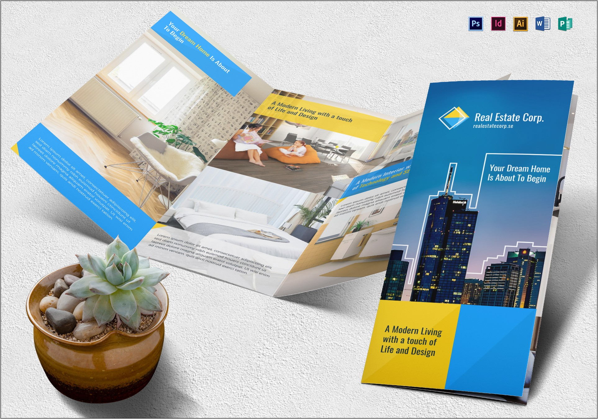 Real Estate Brochure Template Publisher