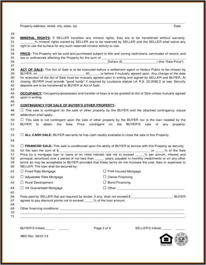 Real Estate Buy Sell Agreement Template Montana