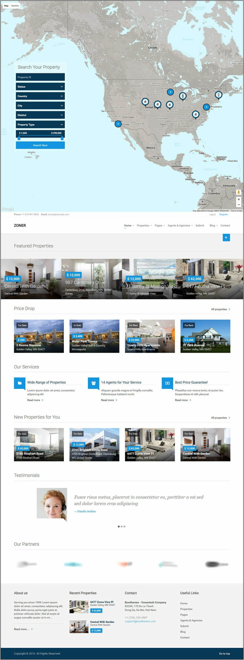 Real Estate Classifieds Template