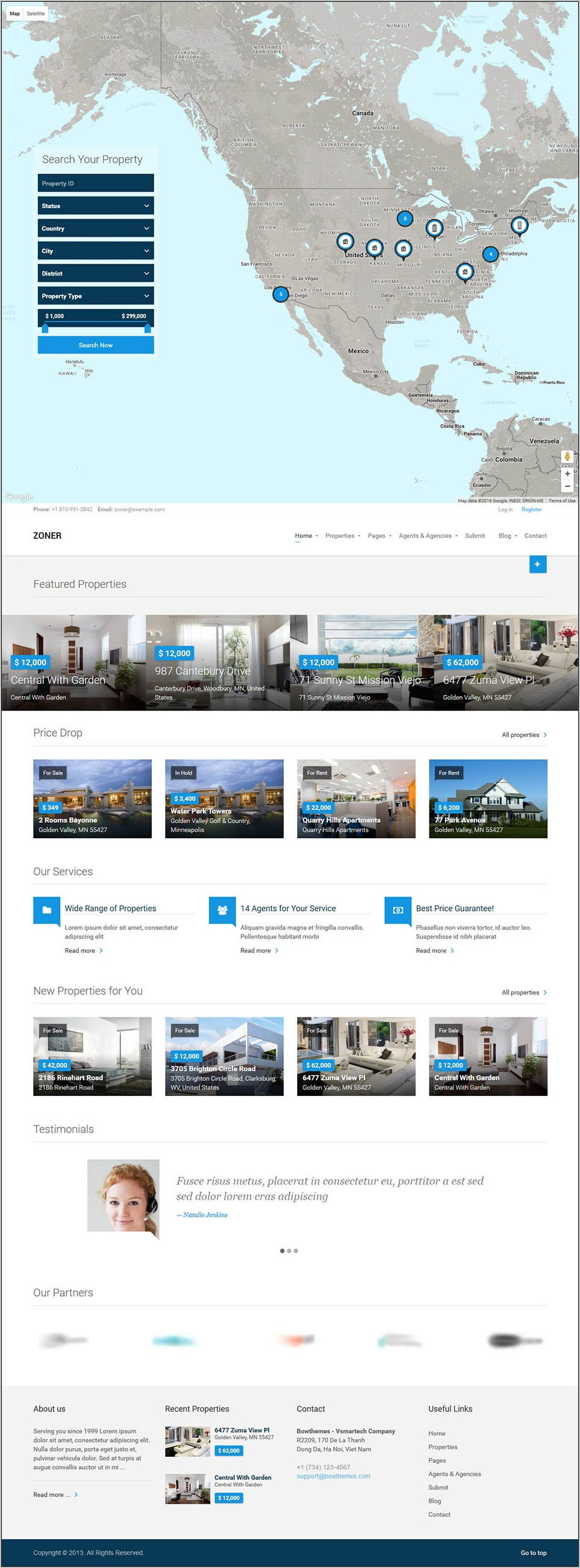 Real Estate Classifieds Template