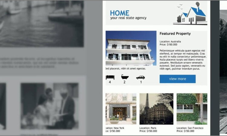 Real Estate Email Newsletter Templates