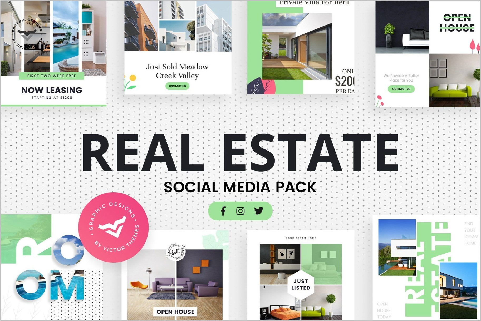 Real Estate Facebook Ad Templates