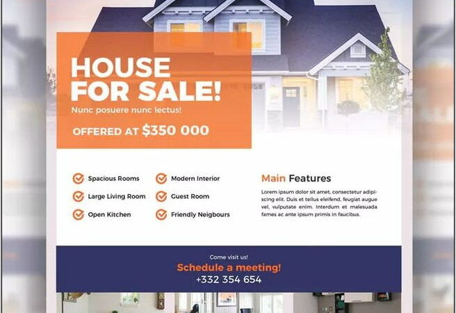 Real Estate Flyer Template Download