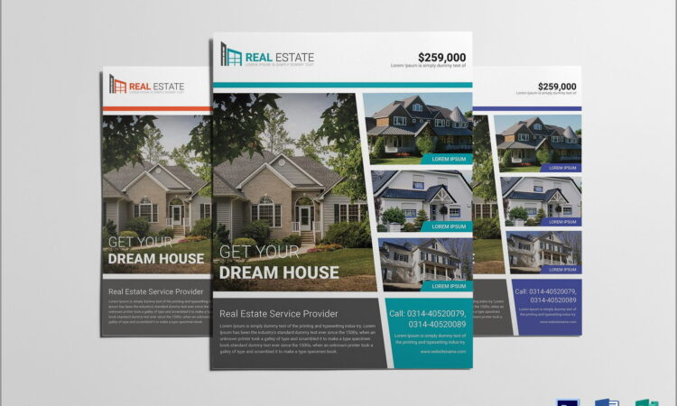 Real Estate Flyer Template Publisher