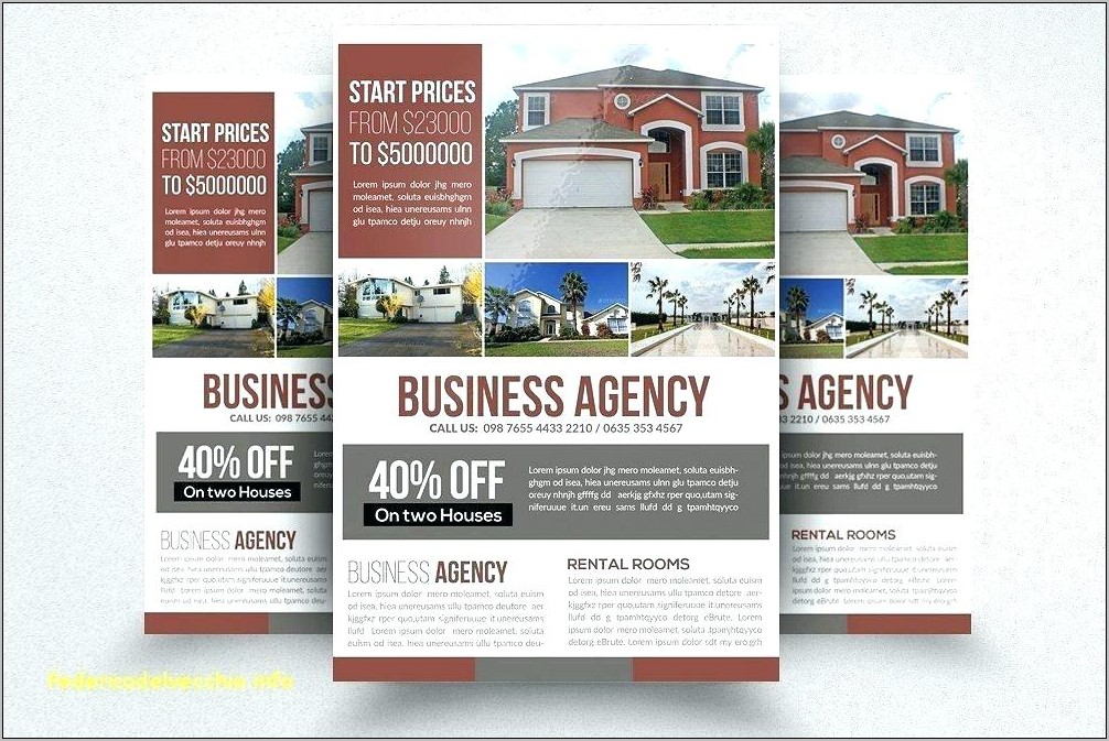 Real Estate Flyers Templates Free