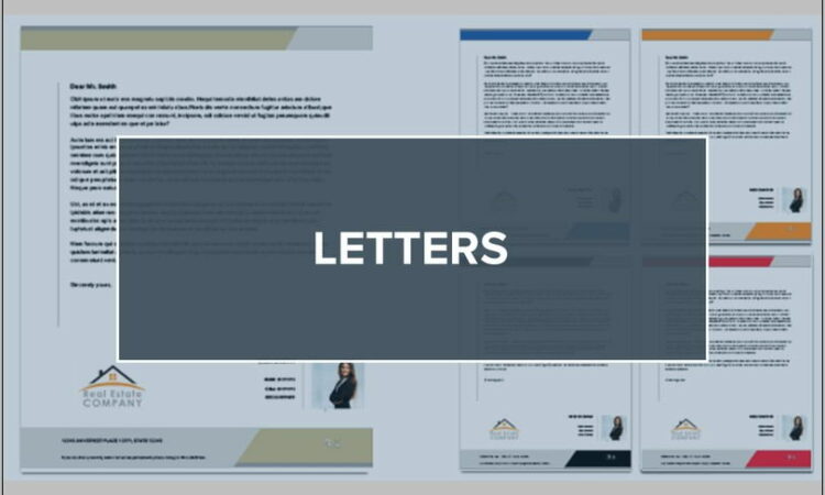 Real Estate Letter Templates Australia