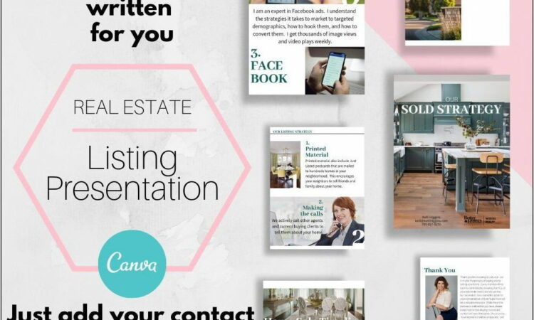 Real Estate Listing Presentation Templates