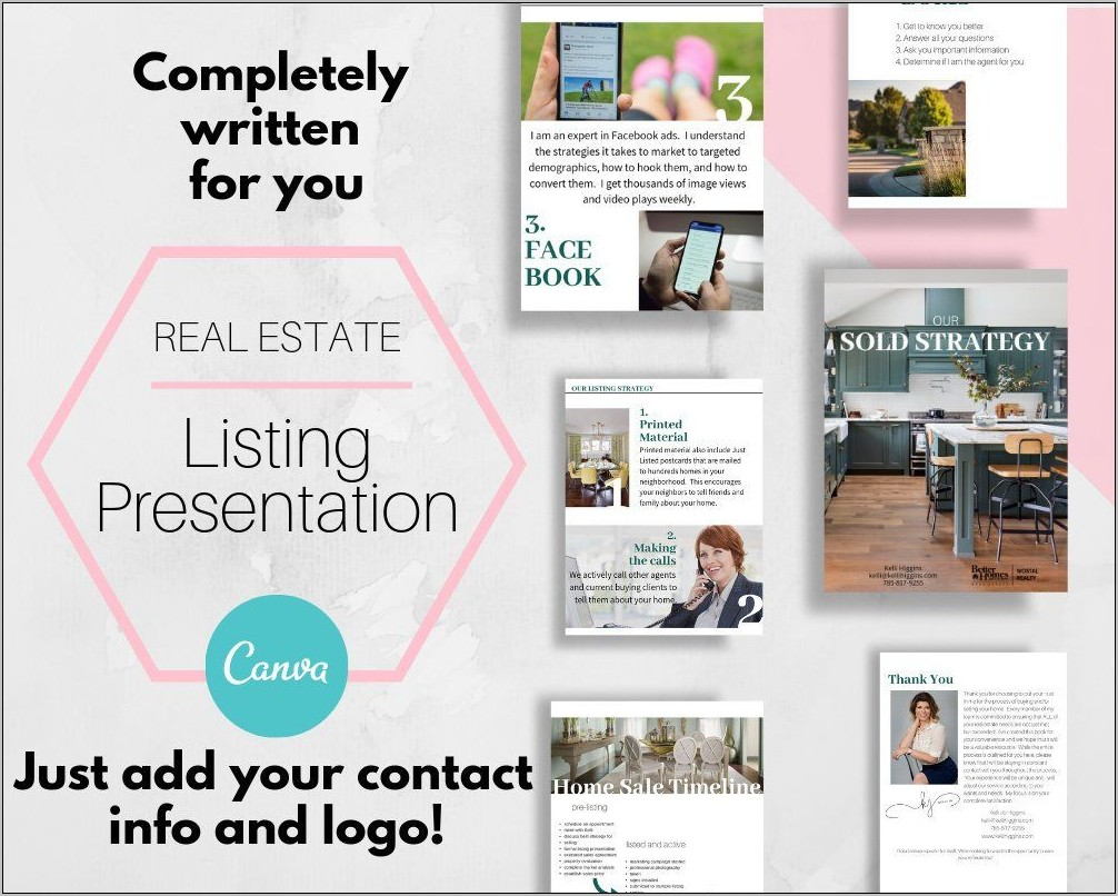 Real Estate Listing Presentation Templates
