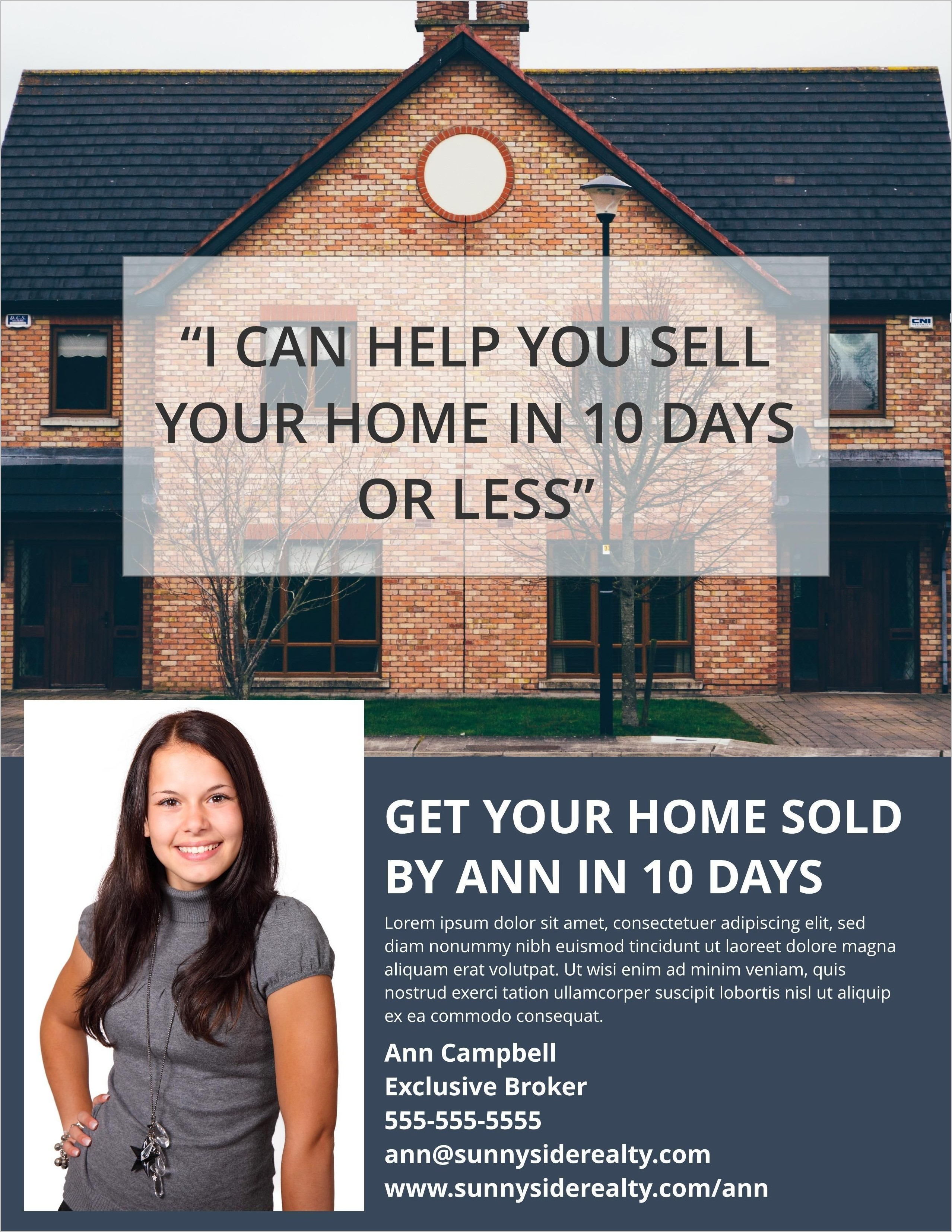 Real Estate Marketing Flyer Templates Free