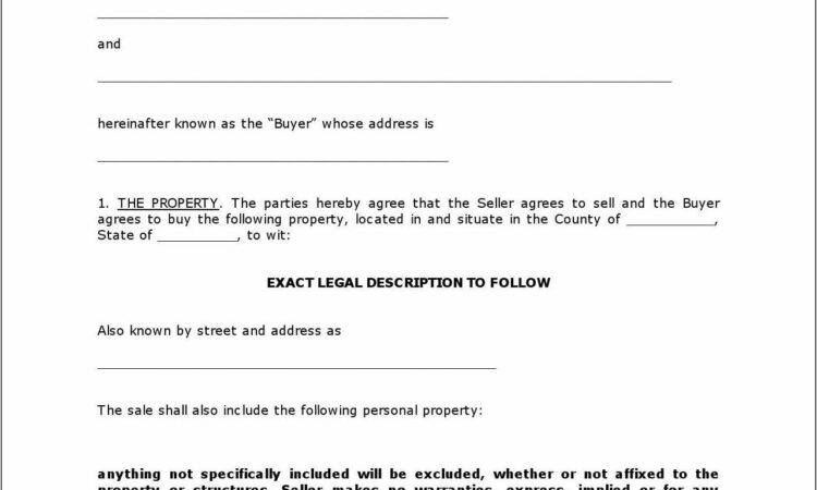 Real Estate Purchase Agreement Template