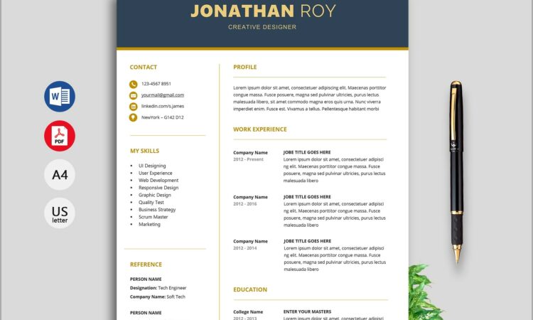 Real Free Resume Templates