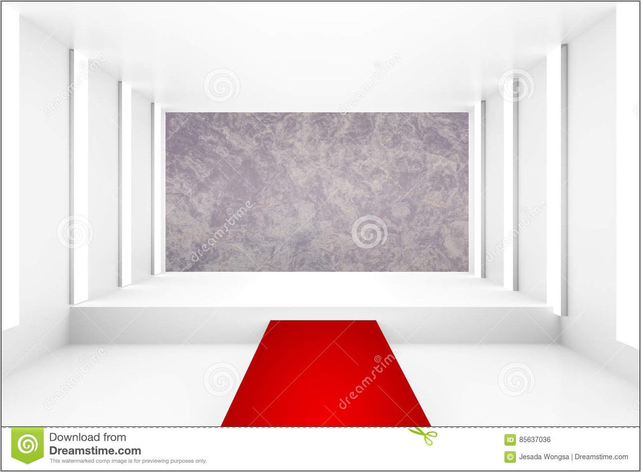 Red Carpet Backdrop Template