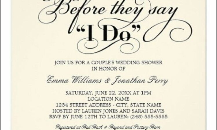 Rehearsal Dinner Invitation Wording Funny