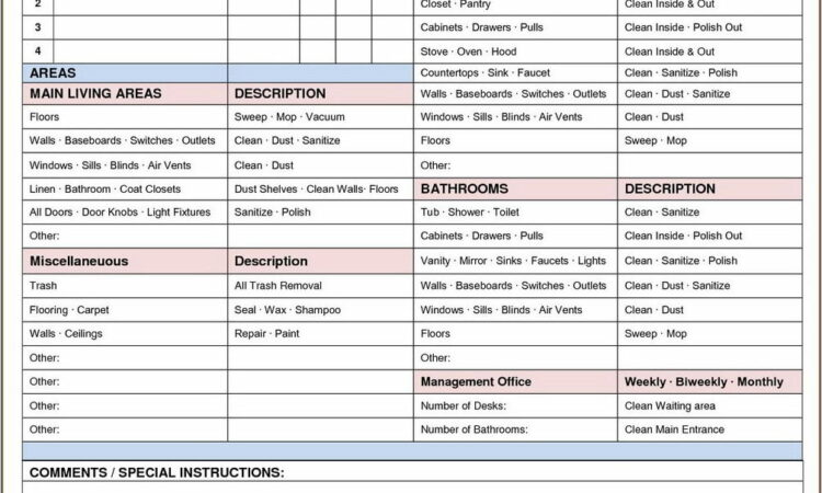 Residential Cleaning Proposal Template Pdf