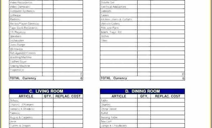 Residential Construction Punch List Template