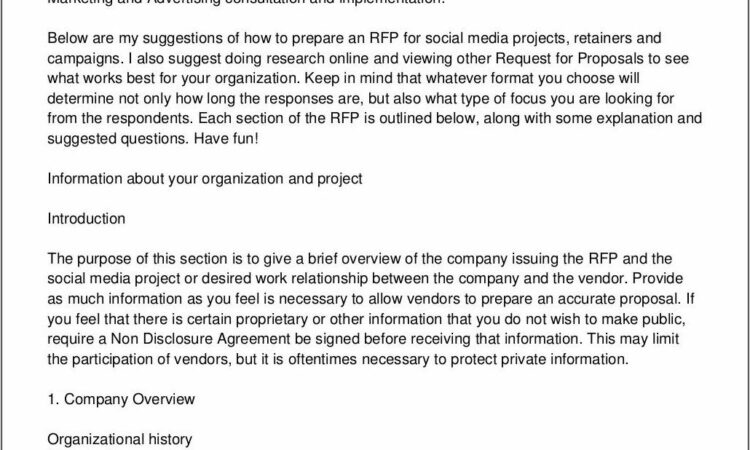 Respond To Rfp Example