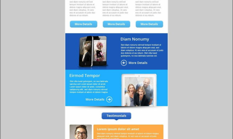 Responsive Email Newsletter Templates