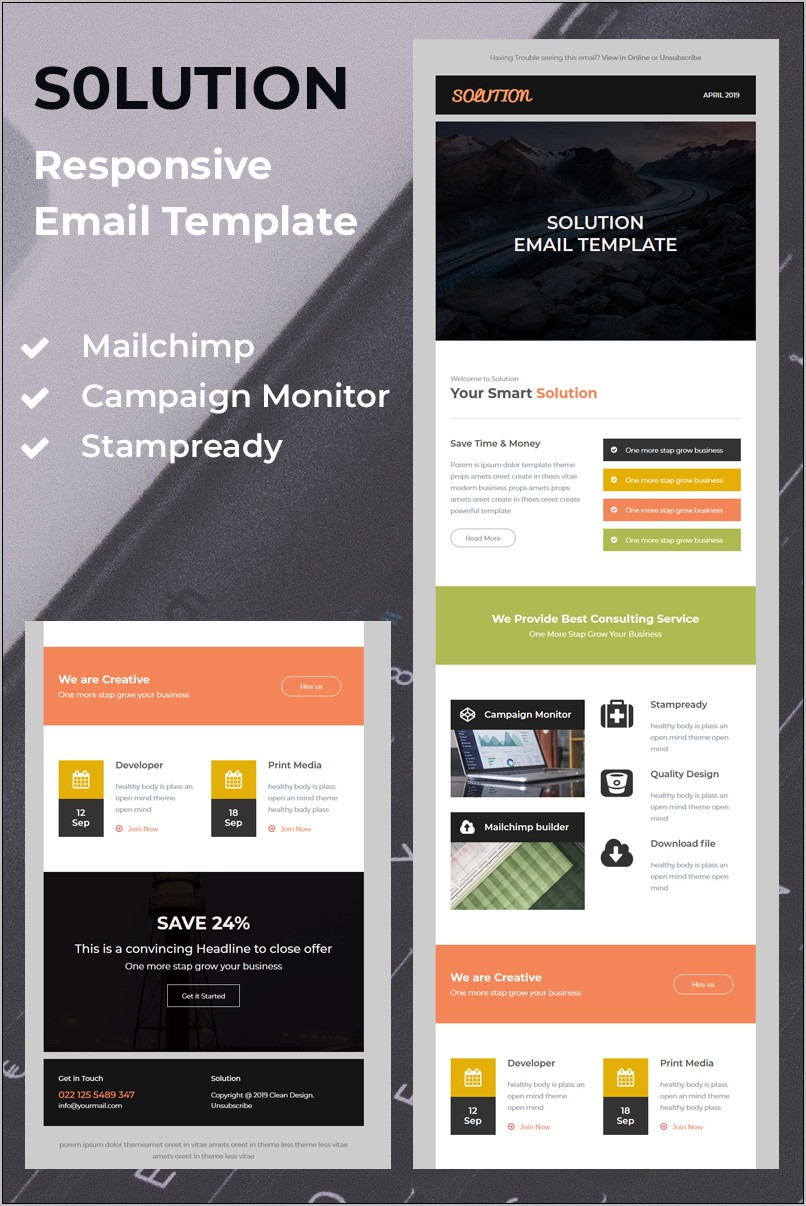 Responsive Email Templates Free Download