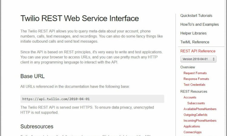 Rest Api Design Document Template