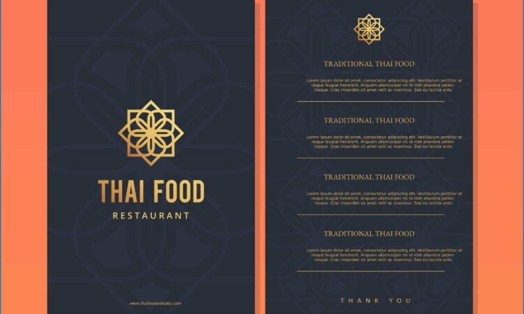 Restaurant Menu Templates Free Download