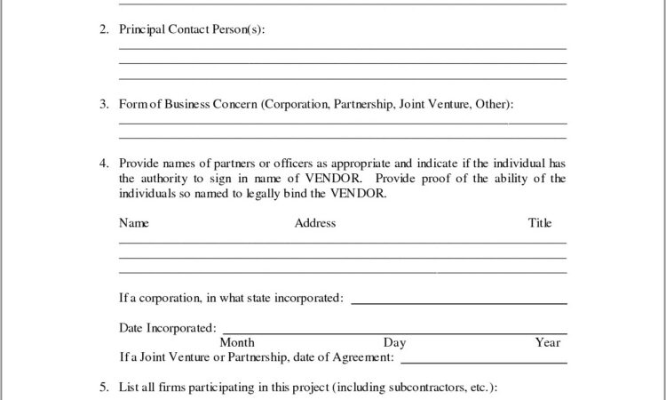 Resume Blank Forms To Fill Out