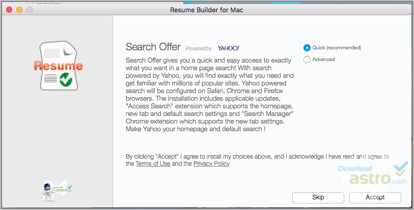 Resume Builder For Mac